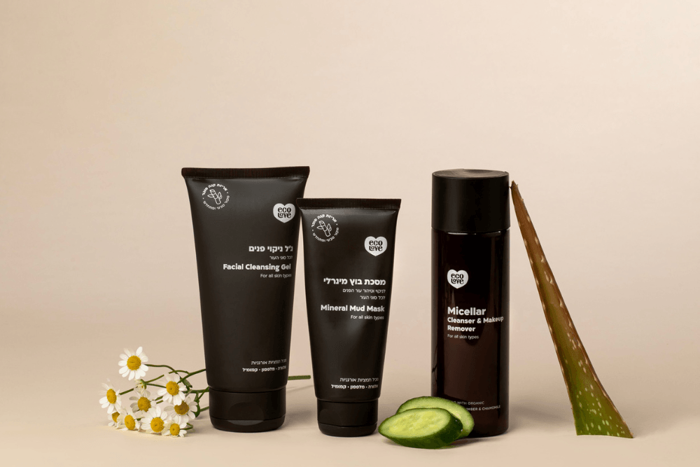 מוצרי ניקוי פנים ecoLove
