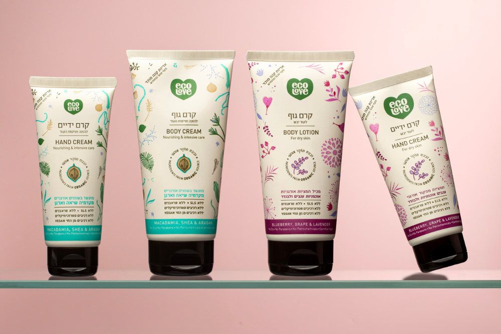 קרמי ידיים וקרמי גוף לעור יבש