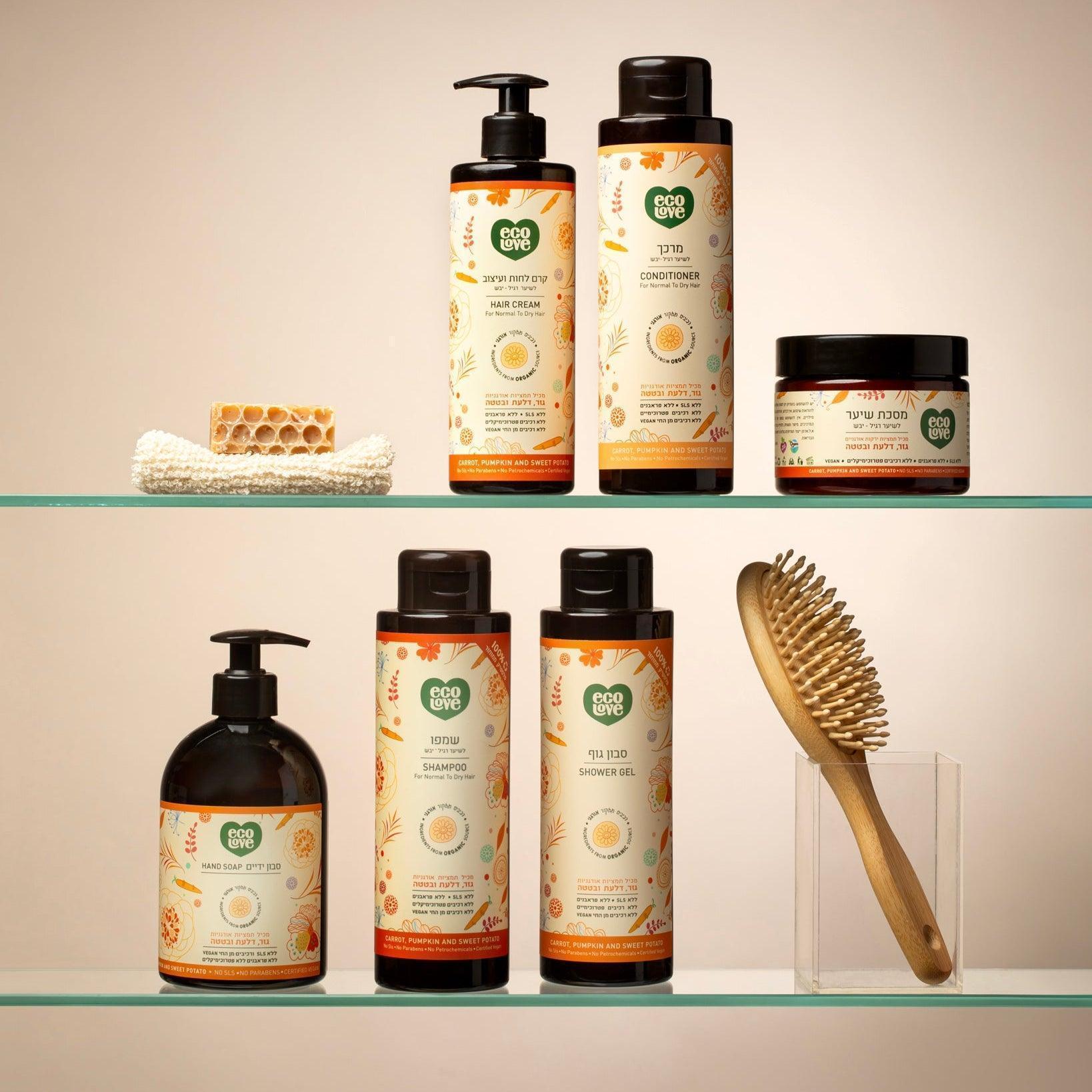 שמפו לשיער רגיל עד יבש, אריזת חיסכון 5 ליטר