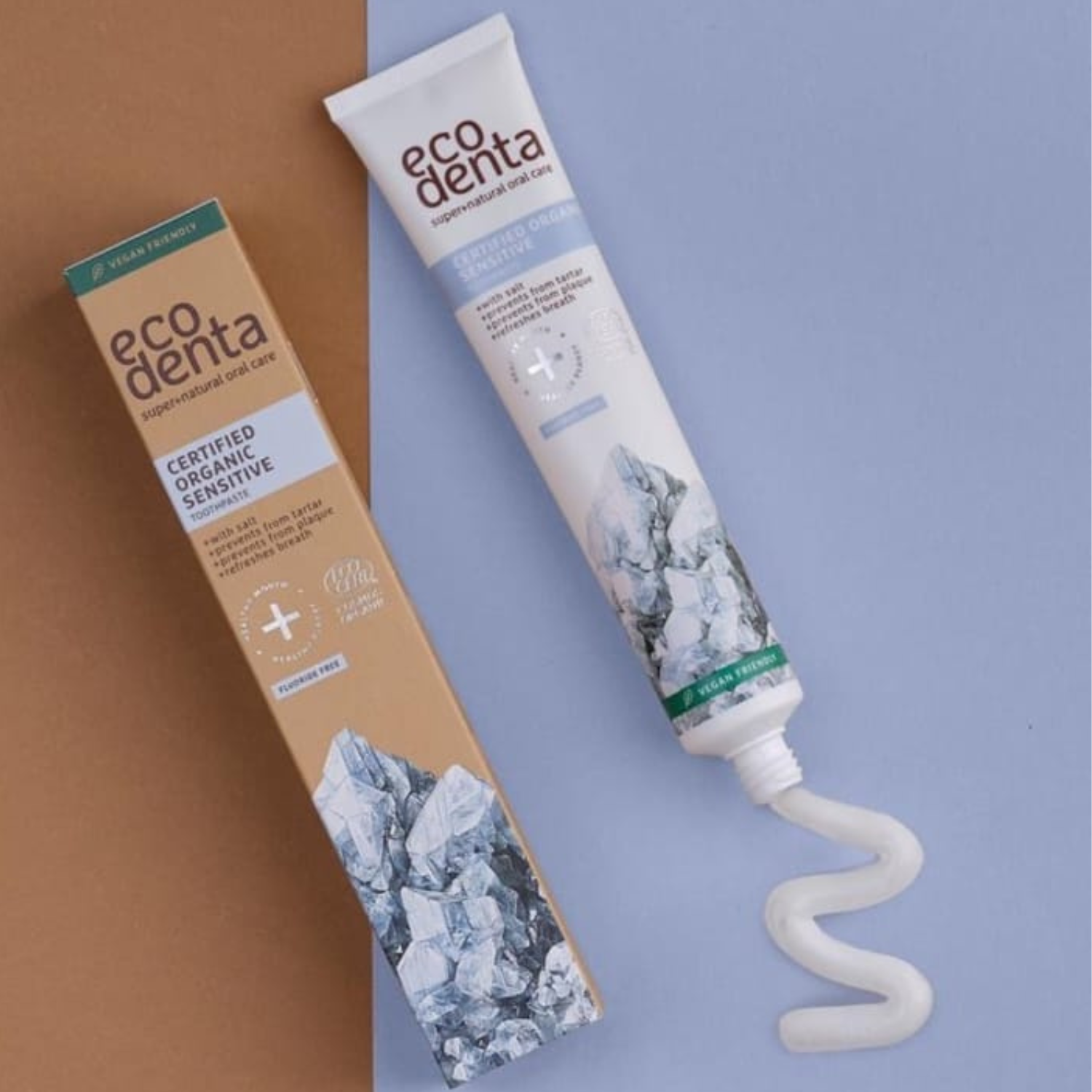 משחת שיניים אורגנית עם מלח לשיניים רגישות