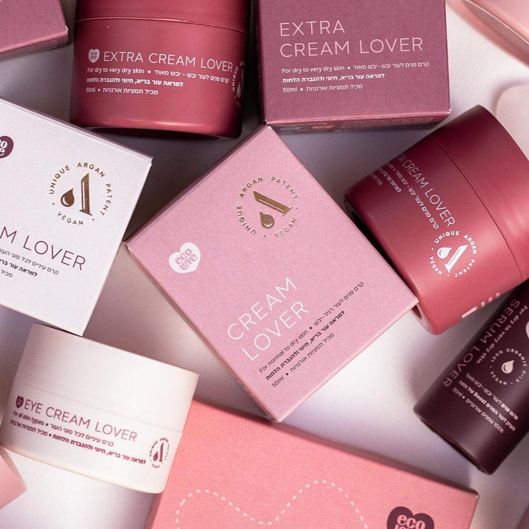 מארז טיפוח LOVER לעור רגיל - יבש ecoLove