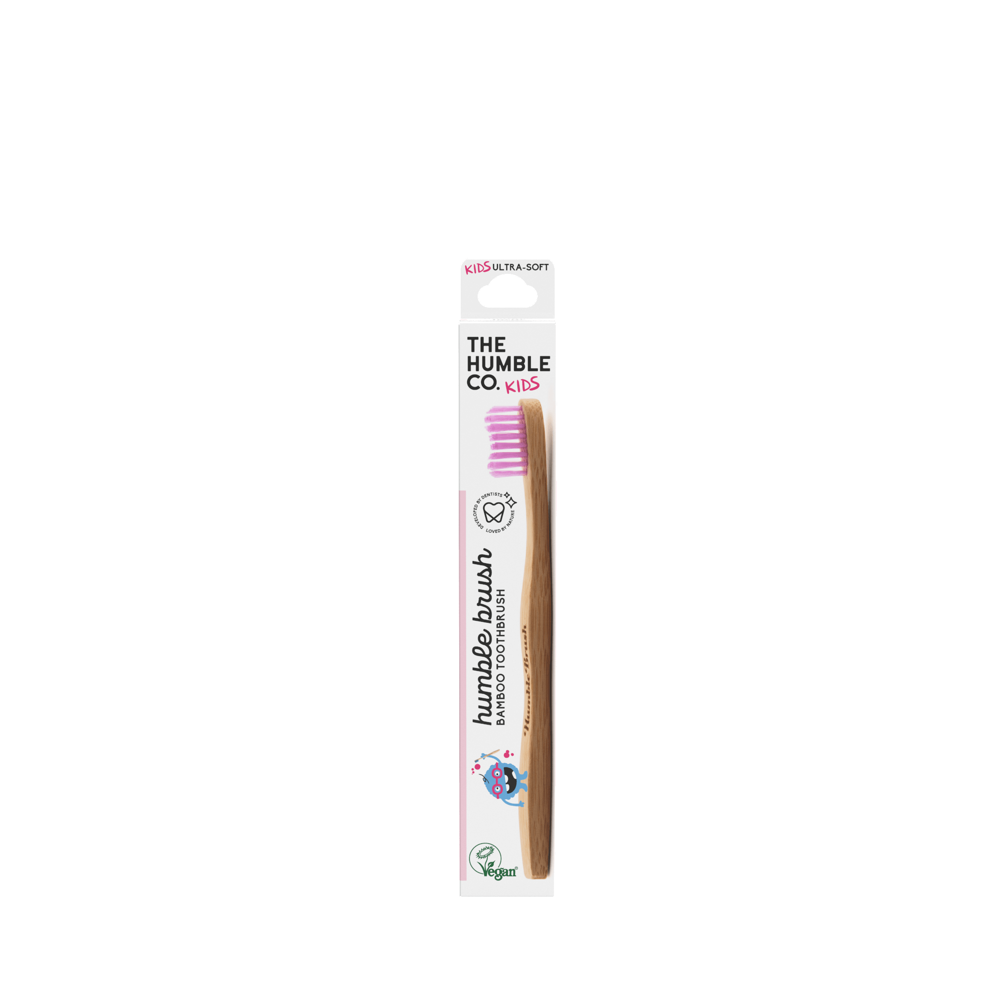 מברשת שיניים מבמבוק - ילדים Ultra Soft סגולה - Humble Brush